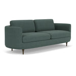 Form Blue Grey Fabric / Dark Walnut