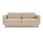 Form Cream Fabric / Dark Walnut