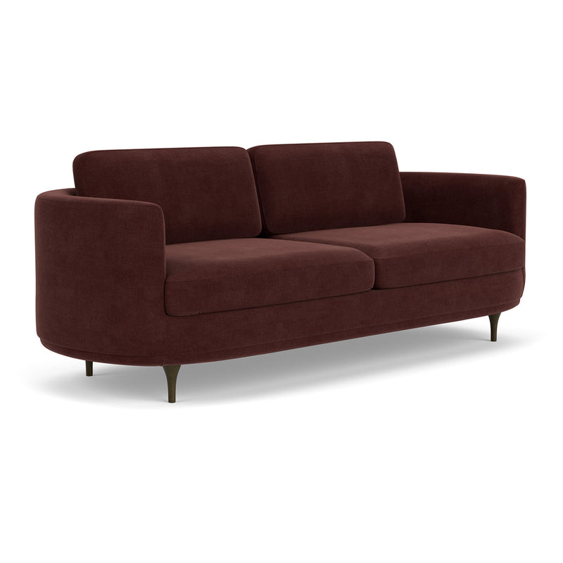 Moss Burgundy / Dark Walnut