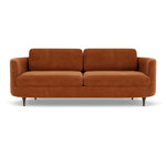 Moss Rust Fabric / Dark Walnut