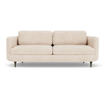 Vega Cream Textured Weave / Dark Walnut