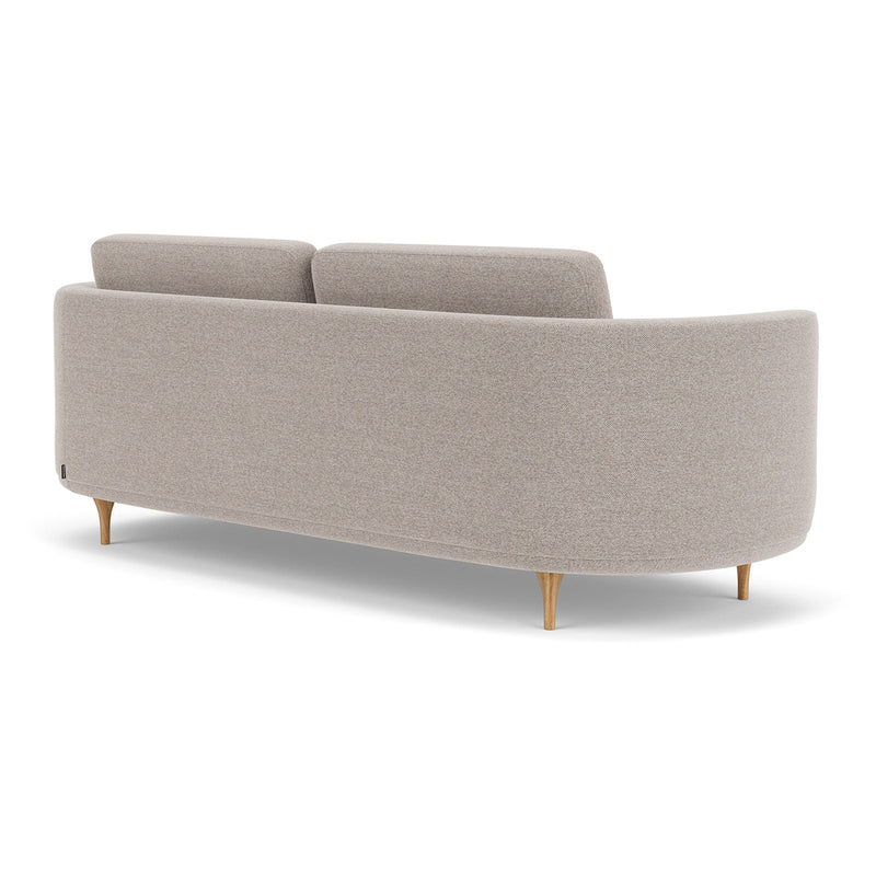 Agnes Brown Textured Weave / Oak