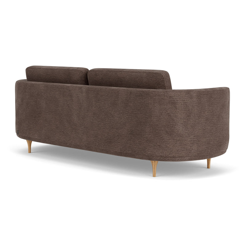 Aulla Cacao Textured Weave / Oak