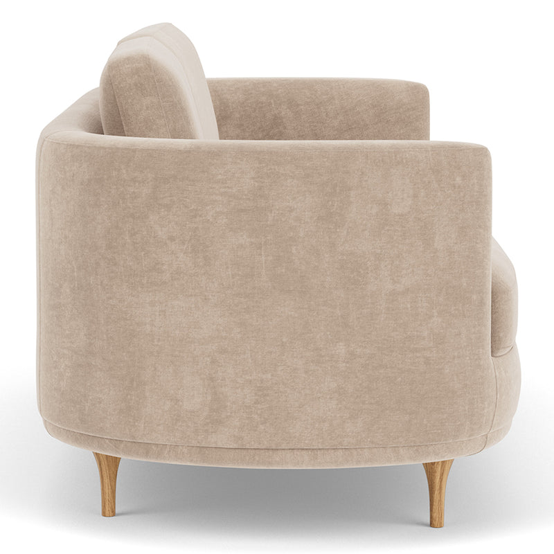 Danny Cream Textured Weave / Oak