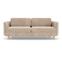 Elinor 3 Seater Sofa - Danny Cream Textured Weave / Oak