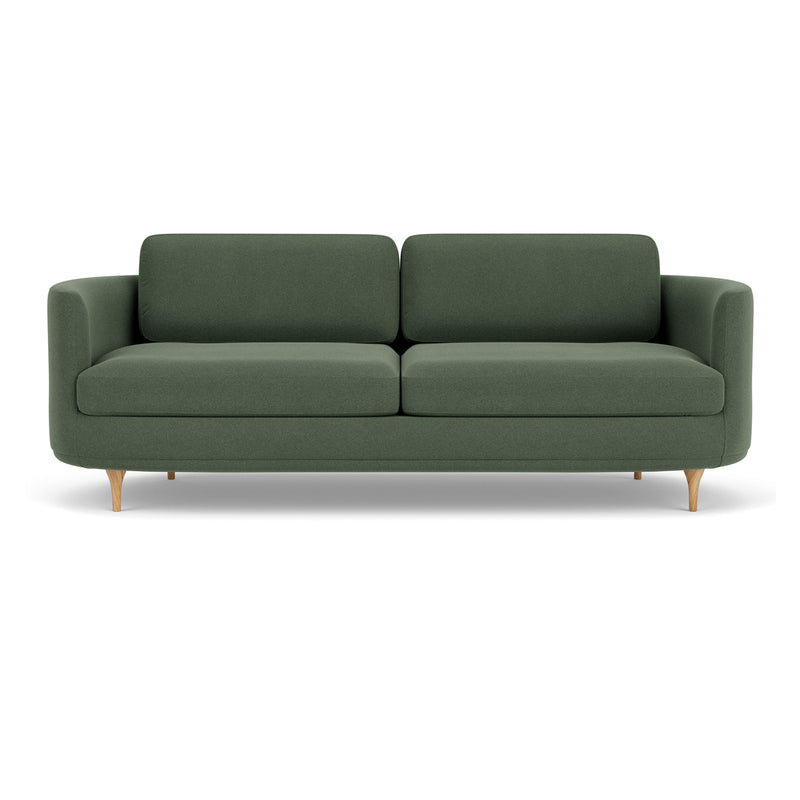 Cura Dark Green Weave / Oak