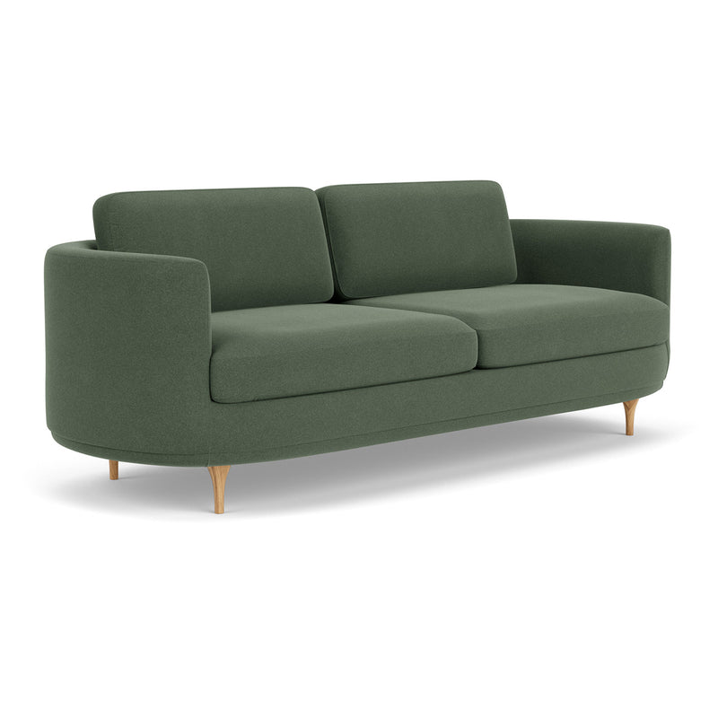 Cura Dark Green Weave / Oak