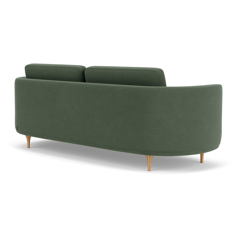Cura Dark Green Weave / Oak