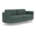 Form Blue Grey Fabric / Oak