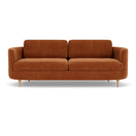 Moss Rust Fabric / Oak