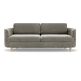 Elinor 3 Seater Sofa - Planet Grey Green Fabric / Oak