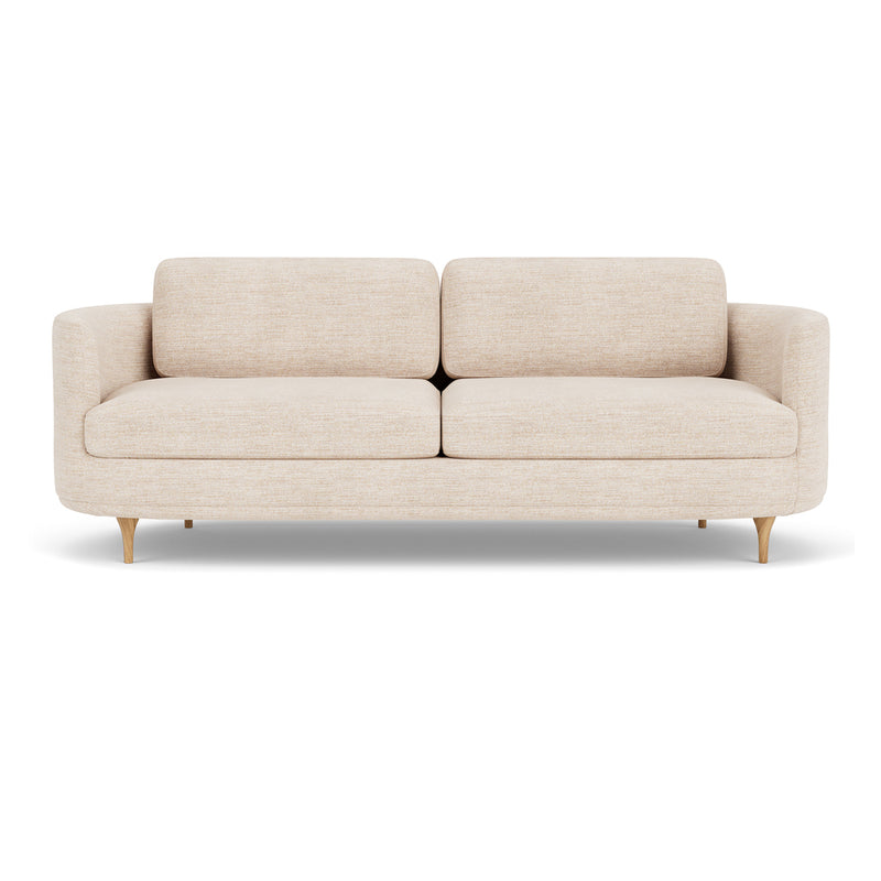 Vega Cream Textured Weave / Oak