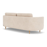 Vega Cream Textured Weave / Oak