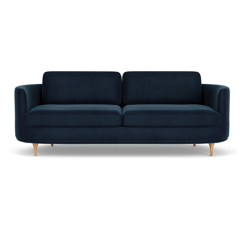 Lux Navy Velvet / Oak