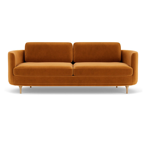 Elinor Velvet 3 Seater Sofa – Life Interiors