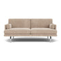 Ernest 2 Seater Sofa - Danny Cream Textured Weave