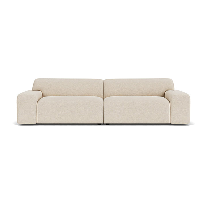 Gloria Boucle 3.5 Seater Sofa (Sand Dune)