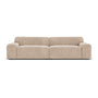 Gloria 3.5 Seater Sofa - Danny Cream Textured Weave