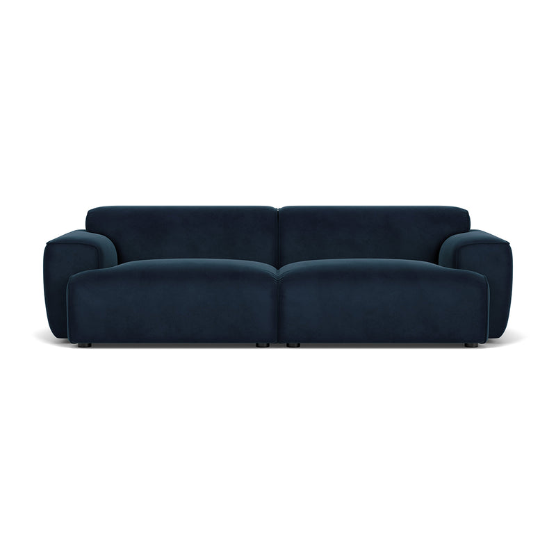 Velour Lux Navy Velvet