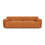 Greta 3 Seater Sofa - Danny Amber Textured Weave