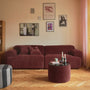 Greta 3 Seater Sofa - Moss Burgundy