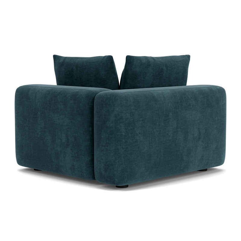 Danny Dust Blue Textured Weave