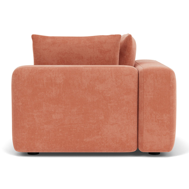 Danny Dusty Rose Textured Weave