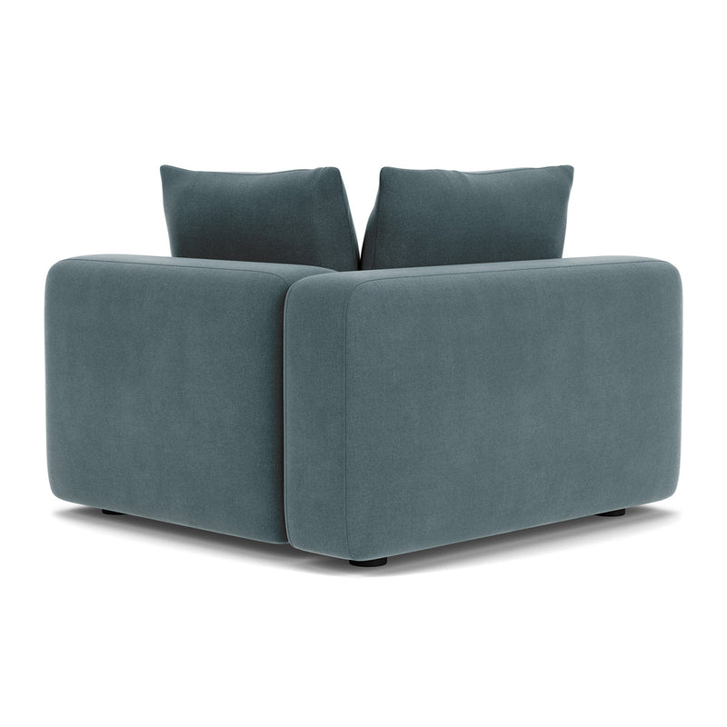 Forest Dust Blue Fabric