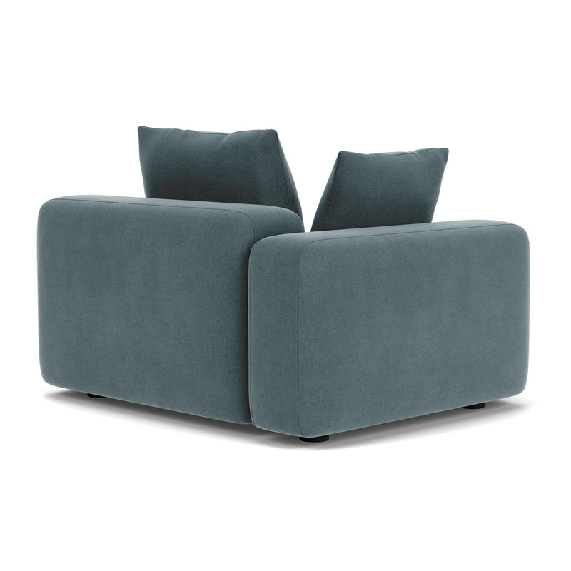 Forest Dust Blue Fabric