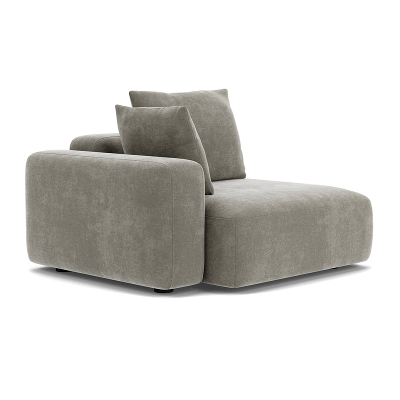 Planet Grey Green Fabric