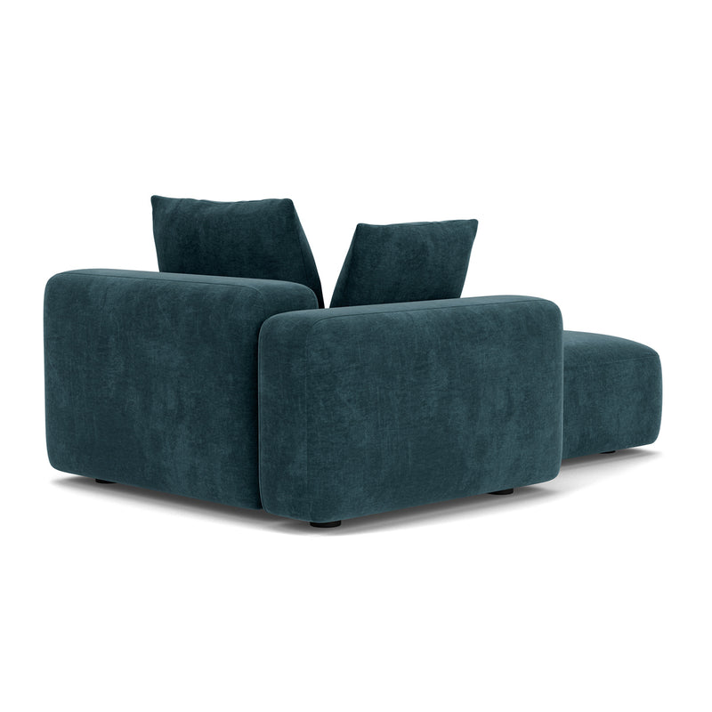 Danny Dust Blue Textured Weave