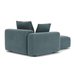Forest Dust Blue Fabric
