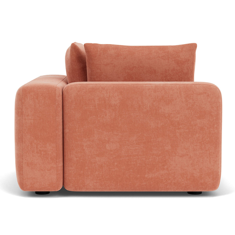 Danny Dusty Rose Textured Weave