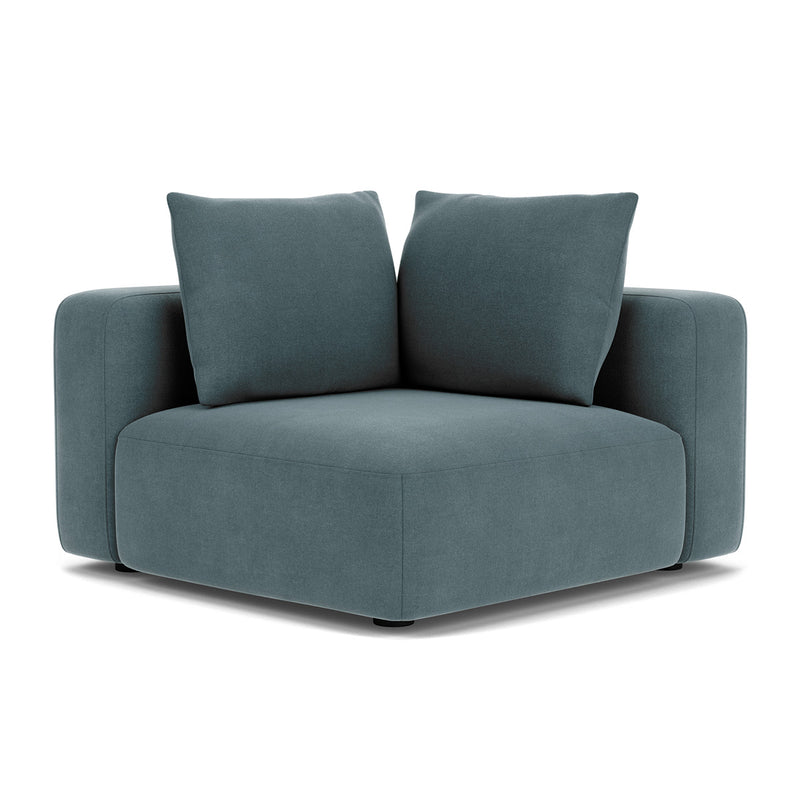 Forest Dust Blue Fabric
