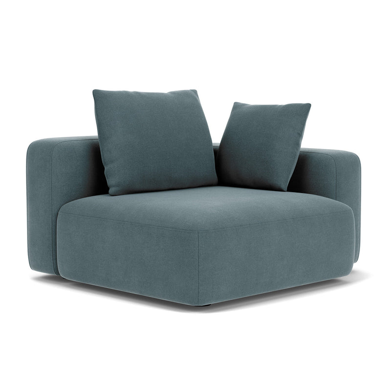 Forest Dust Blue Fabric