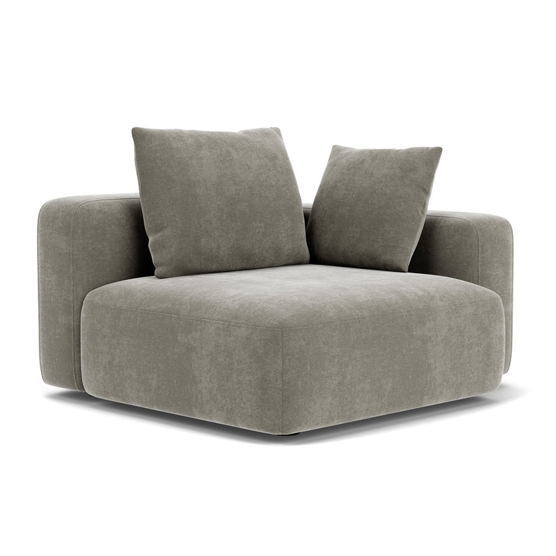 Planet Grey Green Fabric
