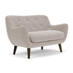 Agnes Brown Textured Weave / Dark Walnut