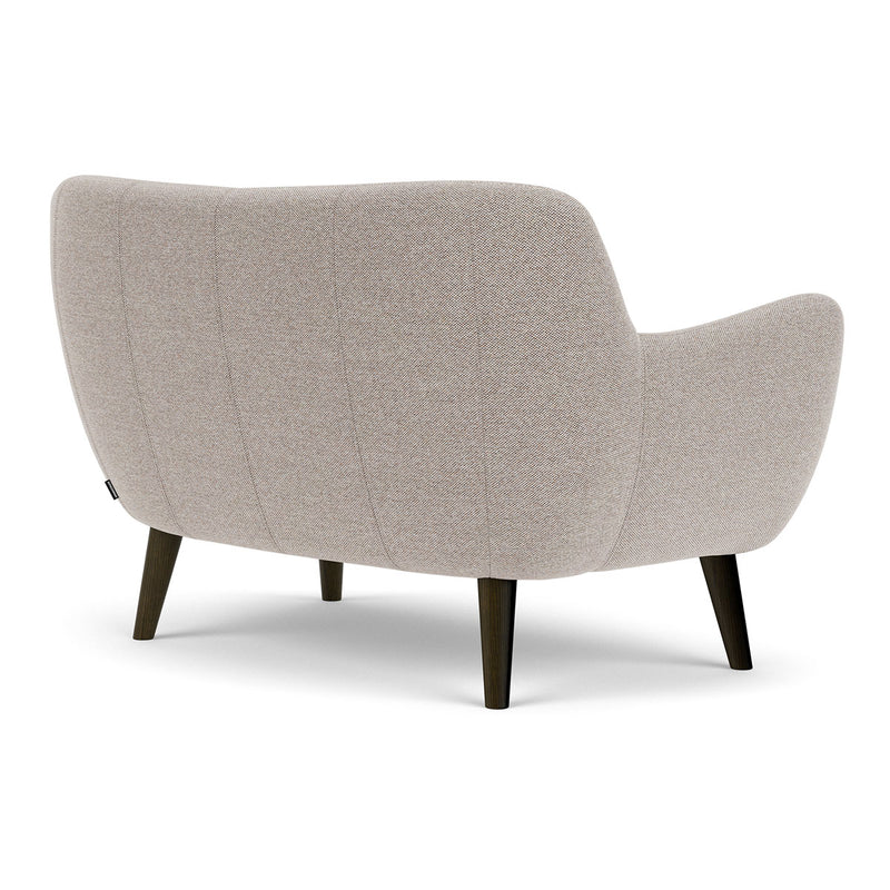 Agnes Brown Textured Weave / Dark Walnut