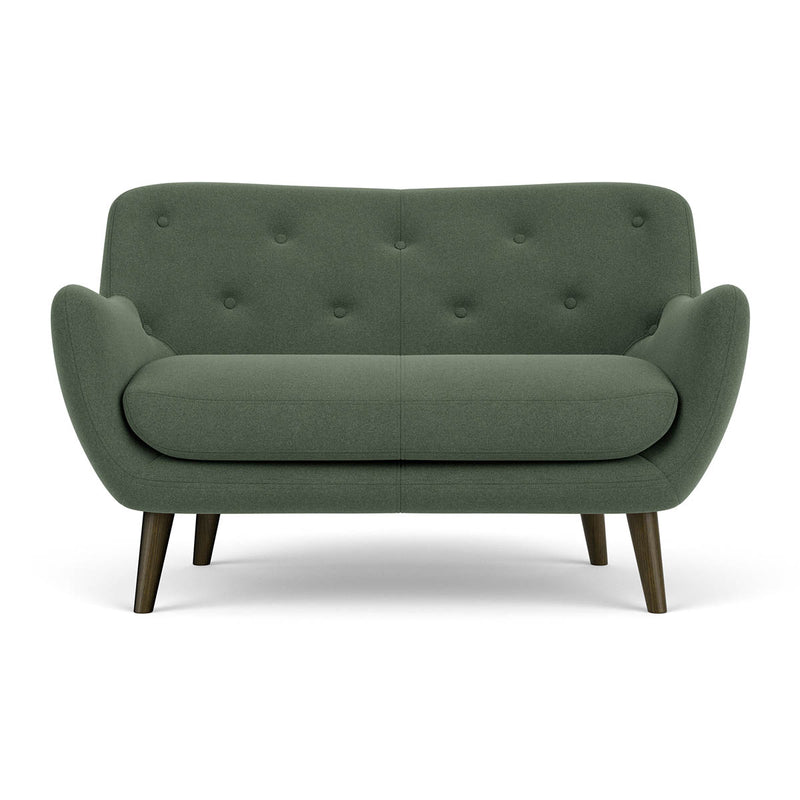 Cura Dark Green Weave / Dark Walnut