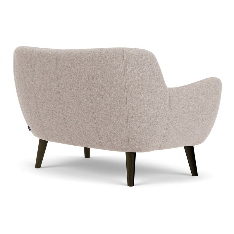 Fabio Stone Fabric / Dark Walnut