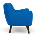 Mark Cobalt Blue Weave / Dark Walnut