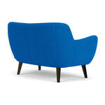 Mark Cobalt Blue Weave / Dark Walnut