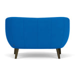 Mark Cobalt Blue Weave / Dark Walnut