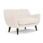 Maya Cream Boucle / Dark Walnut