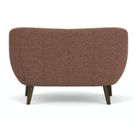 Pebble Rust Boucle / Dark Walnut