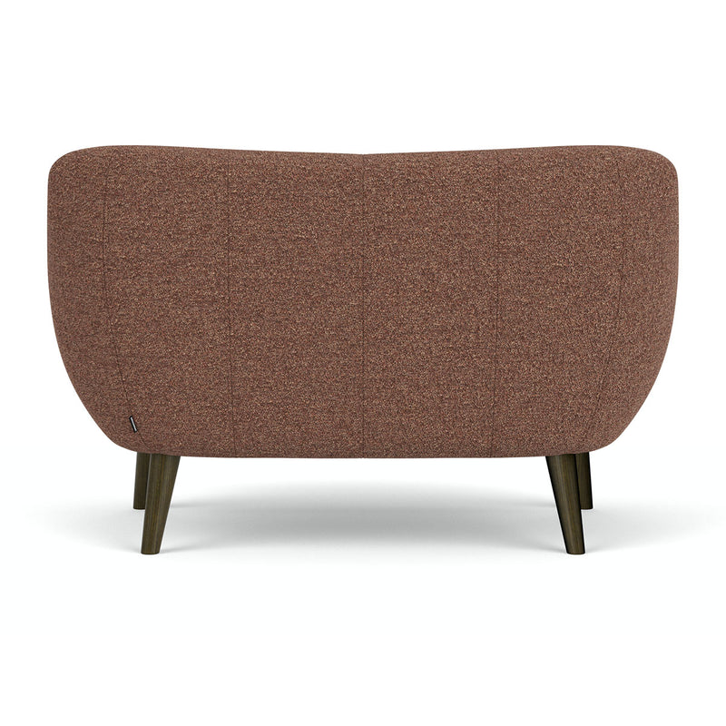 Pebble Rust Boucle / Dark Walnut