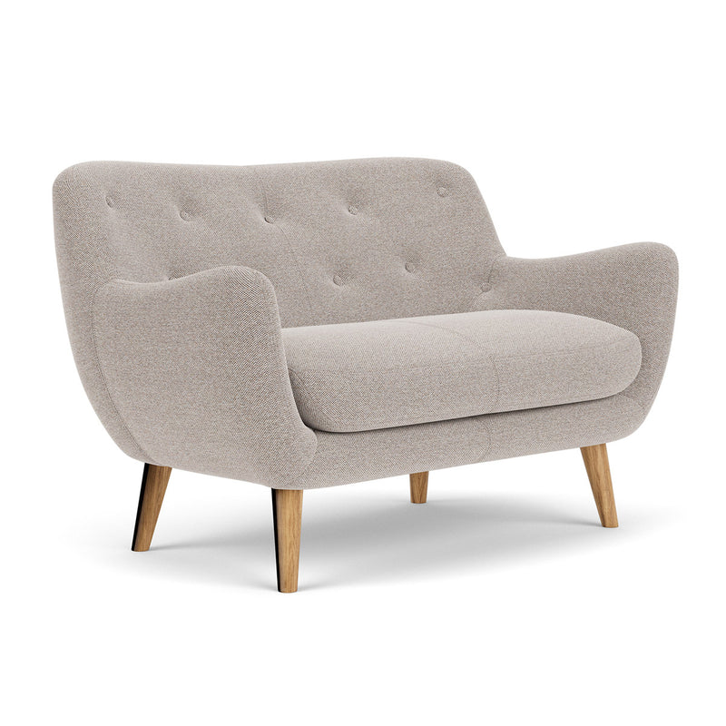 Agnes Brown Textured Weave / Oak