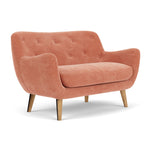 Danny Dusty Rose Textured Weave / Oak