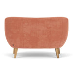 Danny Dusty Rose Textured Weave / Oak