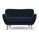 Lux Navy Velvet / Oak